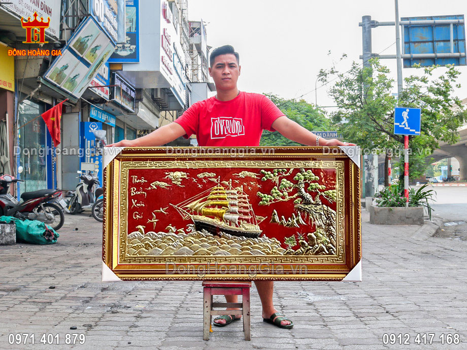 Đồng Hoàng Gia là địa chỉ chế tác tranh thuận buồm xuôi gió theo yêu cầu